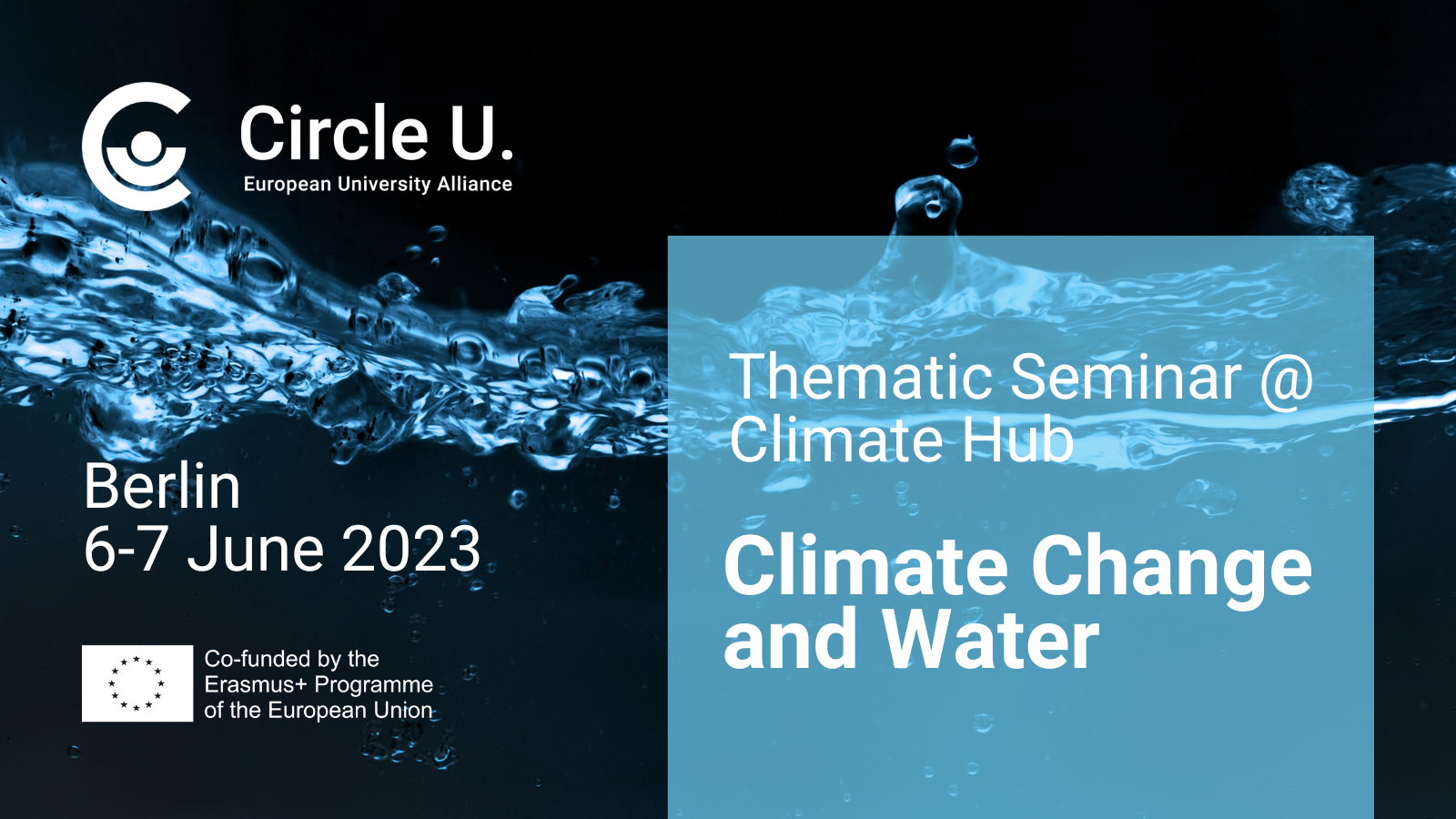 Call for applications: Circle U. Thematic Seminar